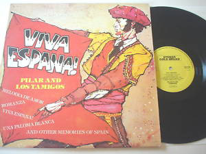 Pilar & Los Tamigos - Viva Espana - Used Vinyl Record image 1