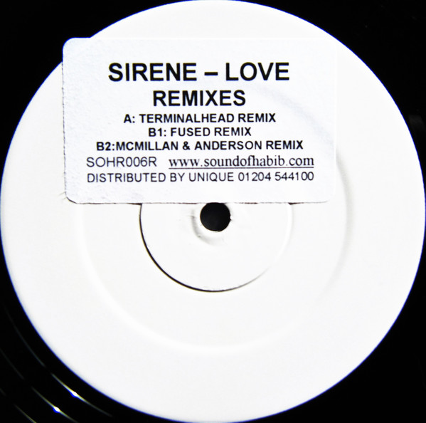Sirene - Love (Remixes) - Used Vinyl Record 12" image 1