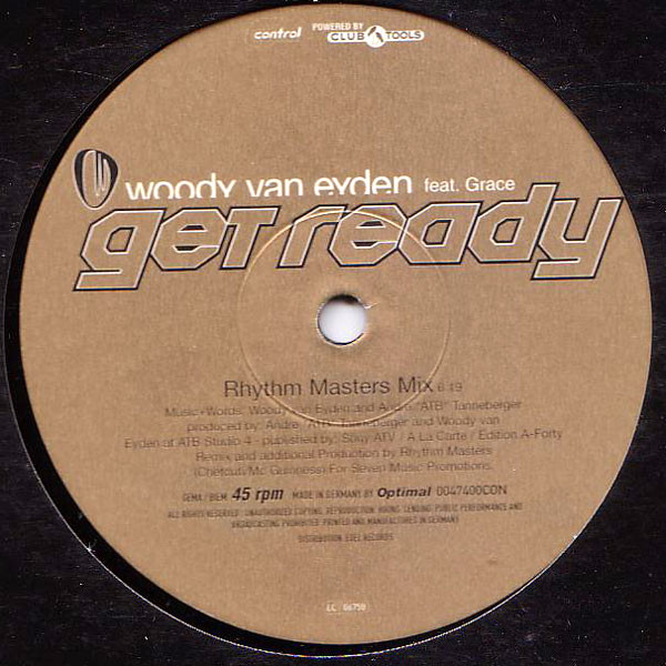 Woody van Eyden - Get Ready (Part 2) - Used Vinyl Record 12" image 1