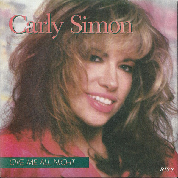 Carly Simon - Give Me All Night - Used Vinyl Record 7" image 1