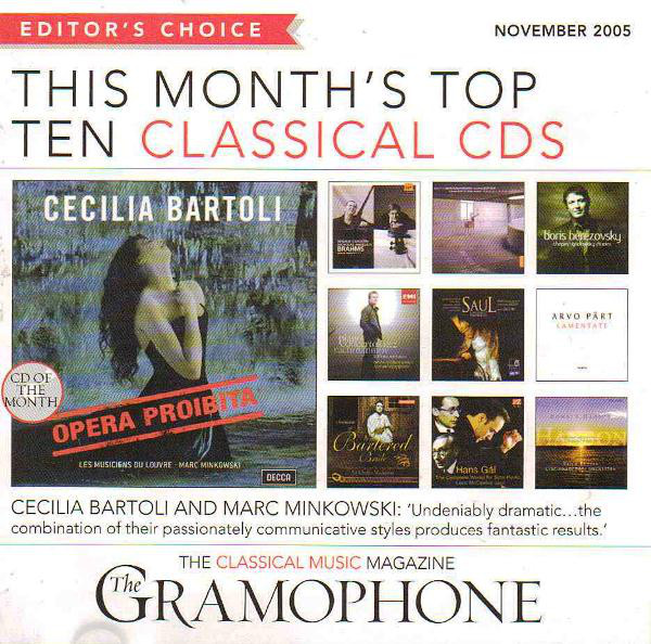 Various - Gramophone Editor's Choice: November 2005 - CD image 1
