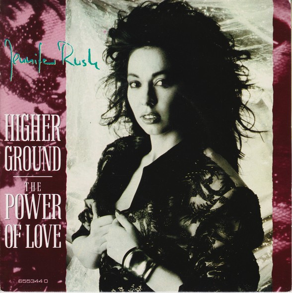 Jennifer Rush - Higher Ground - Used Vinyl Record 7" image 1