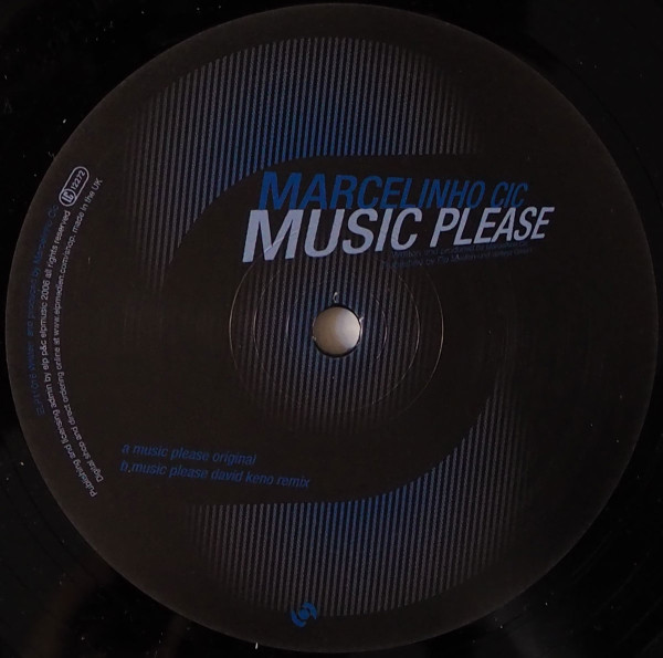 Marcelinho Cic - Music Please - Vinyl Record 12" image 1