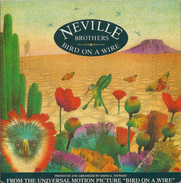 Neville Brothers - Bird On A Wire - Used Vinyl Record 7" image 1