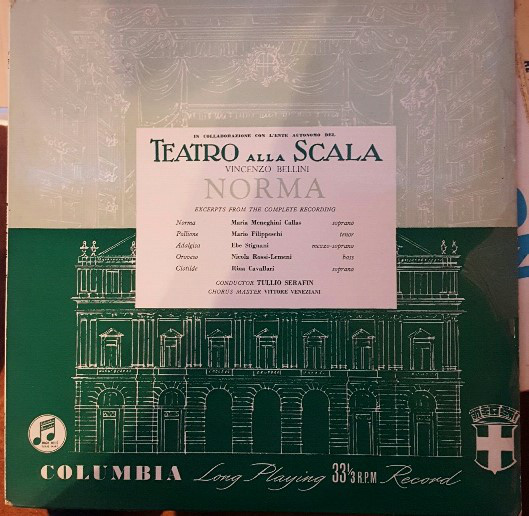 Tullio Serafin - Bellini, Norma, Excerpts From The Complete Recording - image 1