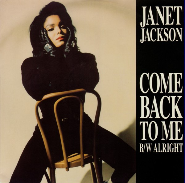 Janet Jackson - Come Back To Me / Alright - Used Vinyl Record 12" image 1