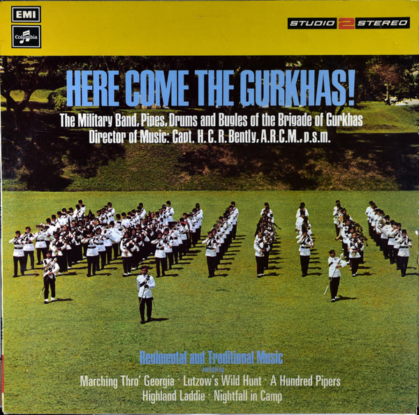 Band Of The Brigade - Here Come The Gurkhas! - Used Vinyl Record image 1