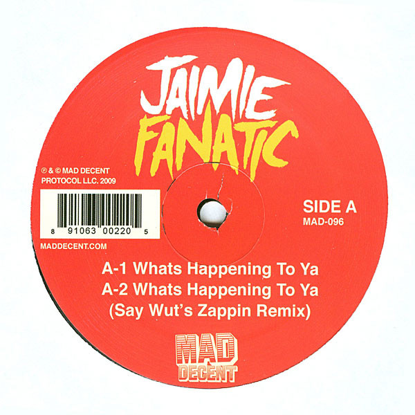 Jaimie Fanatic - Whats Happening To Ya - Vinyl Record 12" image 1