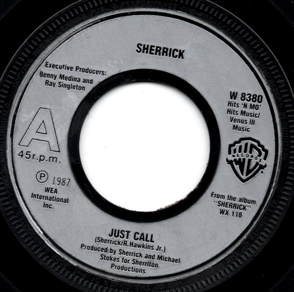 Sherrick - Just Call - Used Vinyl Record 7" image 1
