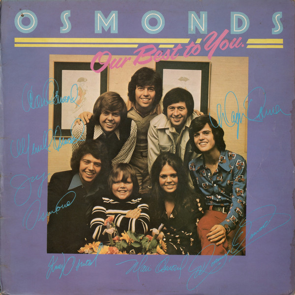 Osmonds - Our Best To You - Used Vinyl Record image 1
