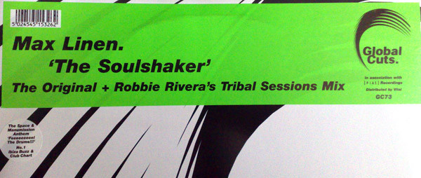 Max Linen - Soulshaker - Used Vinyl Record 12" image 1