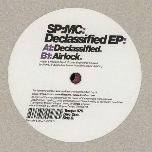 SP:MC - Declassified EP - Vinyl Record 12" image 1