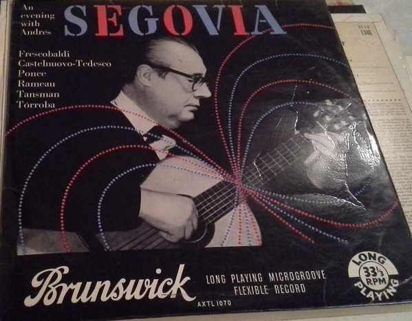 Andres Segovia - An Evening With - Used Vinyl Record image 1