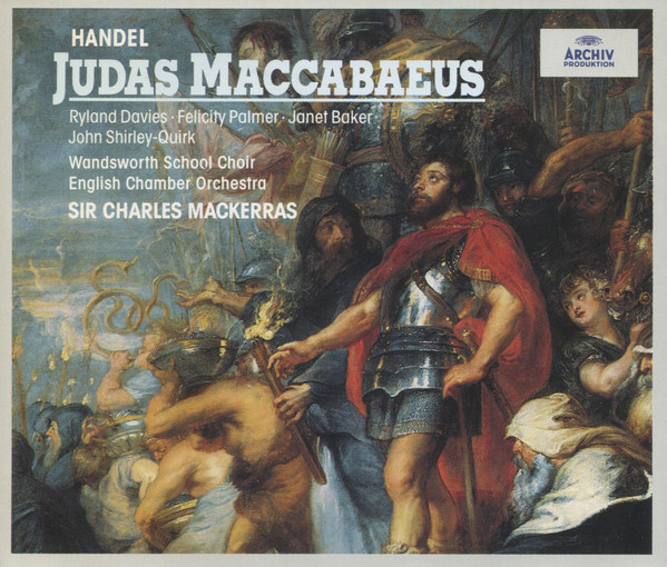Georg Friedrich Hand - Judas Maccabaeus - Used CD image 1