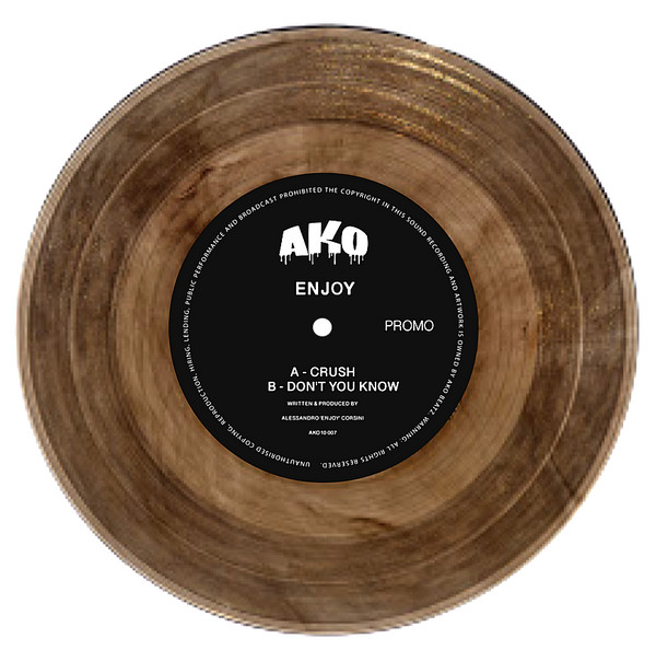 Enjoy - Crush / Don't You Know - Vinyl Record 10" image 1