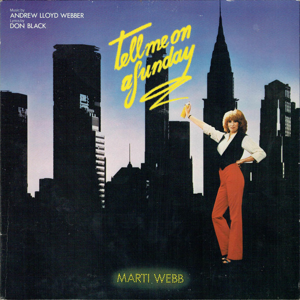 Marti Webb - Tell Me On A Sunday - Used Vinyl Record image 1