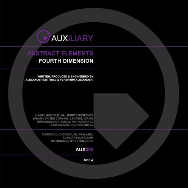 Abstract Elements - Fourth Dimension - Vinyl Record 12" image 1