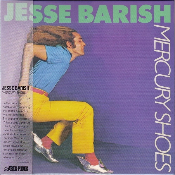 Jesse Barish - Mercury Shoes - CD image 1