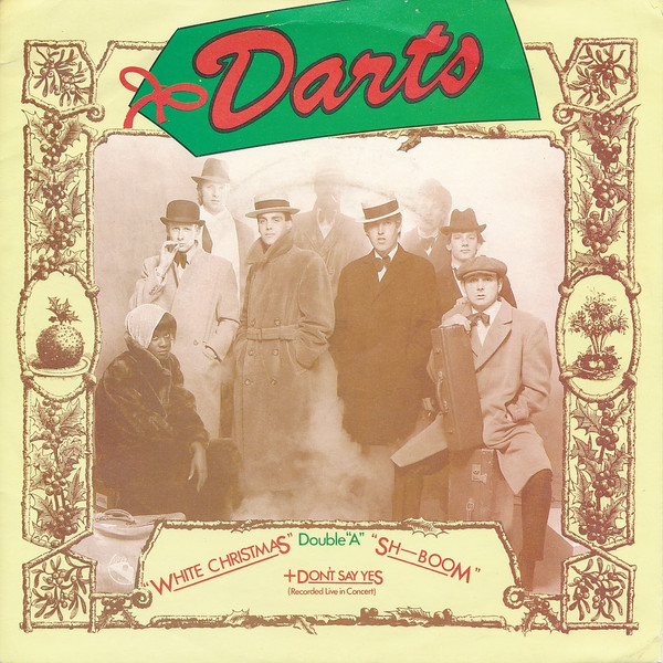 Darts - White Christmas / Sh-Boom - Used Vinyl Record 7" image 1