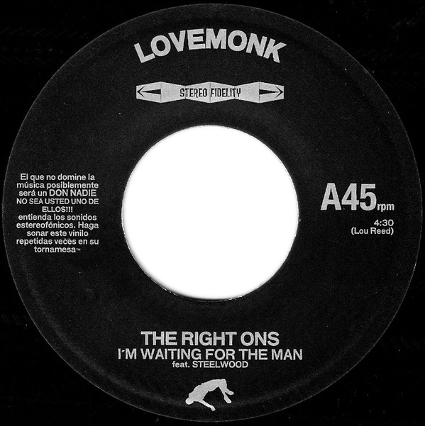 Right Ons - I'm Waiting For The Man / Hey Yeah! - Vinyl Record 7" image 1