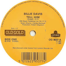 Billie Davis - Tell Him / Lover Please - Used Vinyl Record 7" image 1