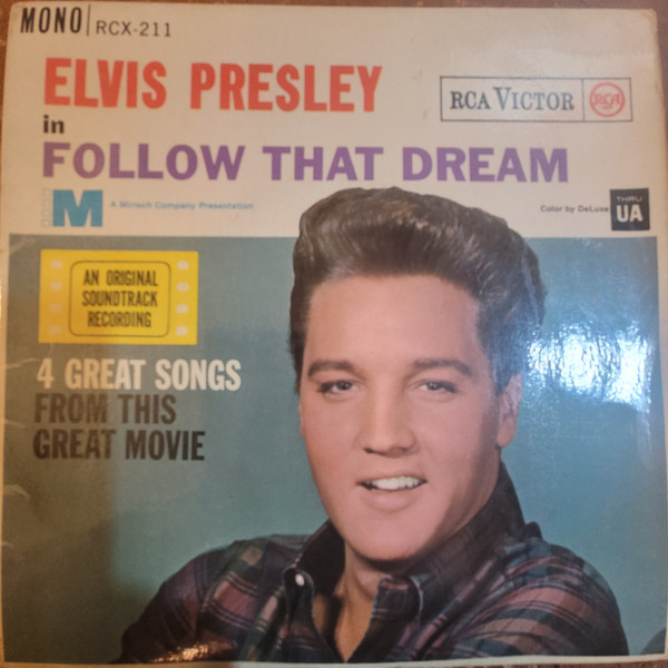 Elvis Presley - Follow That Dream - Used Vinyl Record 7" image 1
