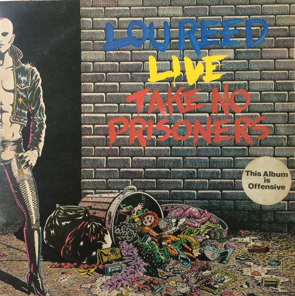 Lou Reed - Live - Take No Prisoners - Used Vinyl Record image 1