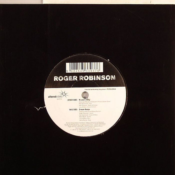 Roger Robinson - Nicola's Song / Dream Keepa - Vinyl Record 7" image 1