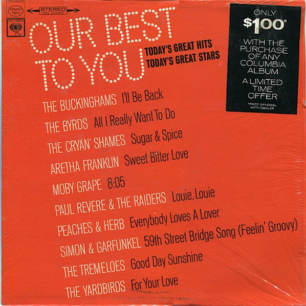 Various - Our Best To You: Today's Great Hits... Today's Great Stars - image 1