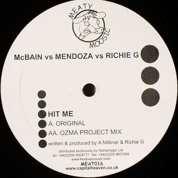 McBain & Mendoza - Hit Me - Used Vinyl Record 12" image 1