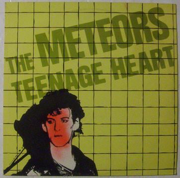 Meteors - Teenage Heart - Used Vinyl Record image 1