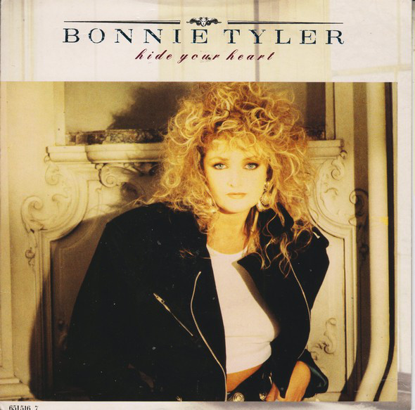 Bonnie Tyler - Hide Your Heart - Used Vinyl Record 7" image 1