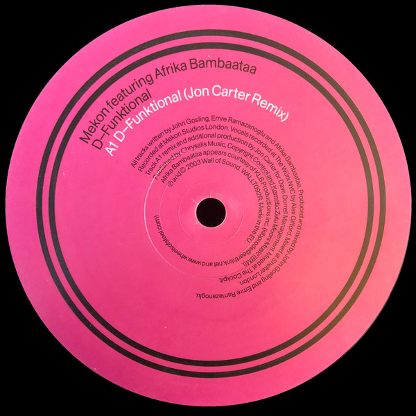Mekon - D-Funktional - Used Vinyl Record 12" image 1