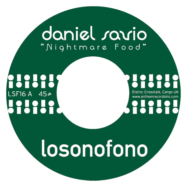 Daniel Savio - Nightmare Food - Vinyl Record 45 RPM image 1