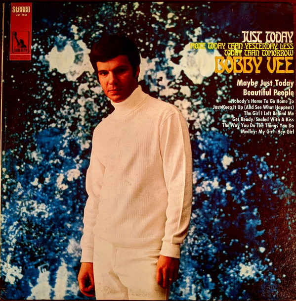 Bobby Vee - Just Today - Used Vinyl Record image 1