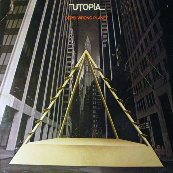 Utopia - Oops! Wrong Planet - Used Vinyl Record image 1