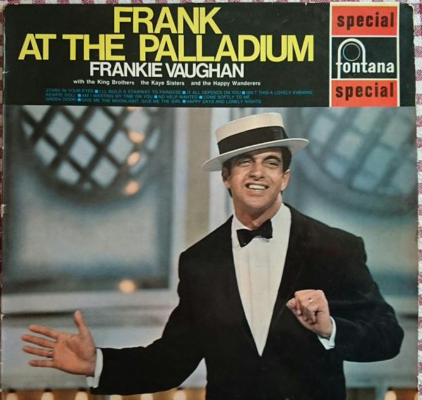 Frankie Vaughan - Frank At The Palladium - Used Vinyl Record image 1
