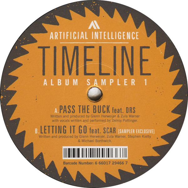 Artificial Intellige - Timeline Album Sampler 1 - Vinyl Record 12" image 1