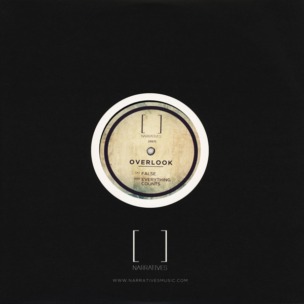 Overlook - False / Everything Counts - Vinyl Record 12" image 1