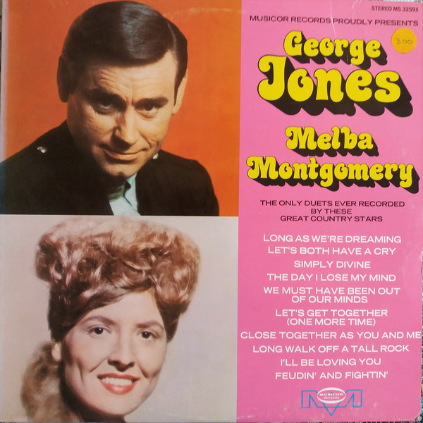 George Jones & Melba - George Jones Melba Montgomery - Used Vinyl Recor image 1