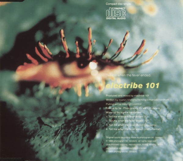 Electribe 101 - Tell Me When The Fever Ended - Used CD image 1