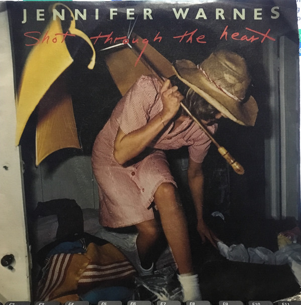 Jennifer Warnes - Shot Through The Heart - Used Vinyl Record 7" image 1