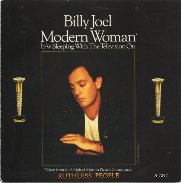 Billy Joel - Modern Woman - Used Vinyl Record 7" image 1