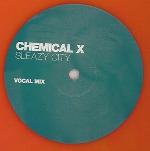 Chemical X - Sleazy City - Used Vinyl Record 12" image 1
