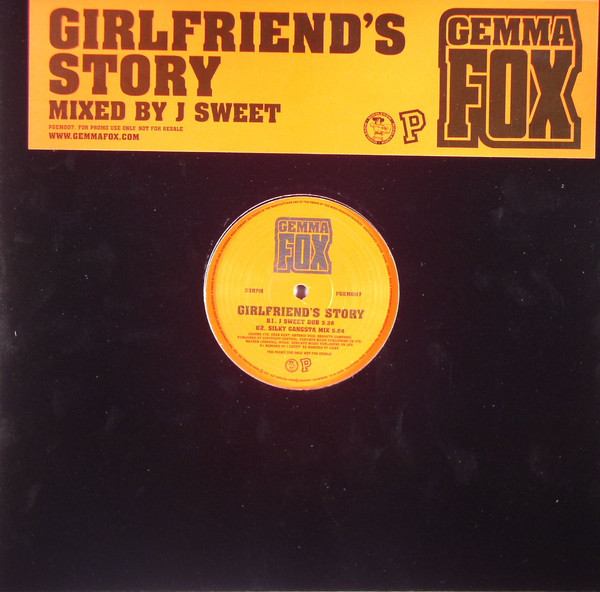 Gemma Fox - Girlfriend's Story - Used Vinyl Record 12" image 1