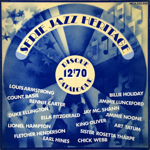 Various - Série Jazz Héritage - Disque Catalogue - Used Vinyl Record image 1