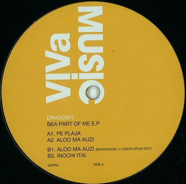 Dragosh - Bea Part Of Me EP - Vinyl Record 12" image 1