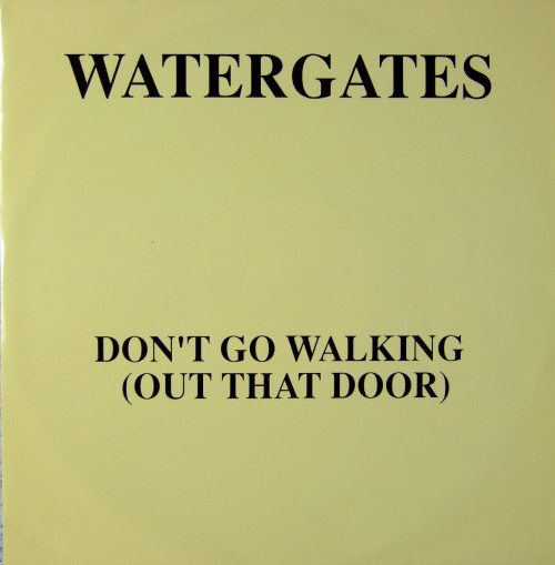 Watergates - Don't Go Walking (Out That Door) - Used Vinyl Record 12" image 1