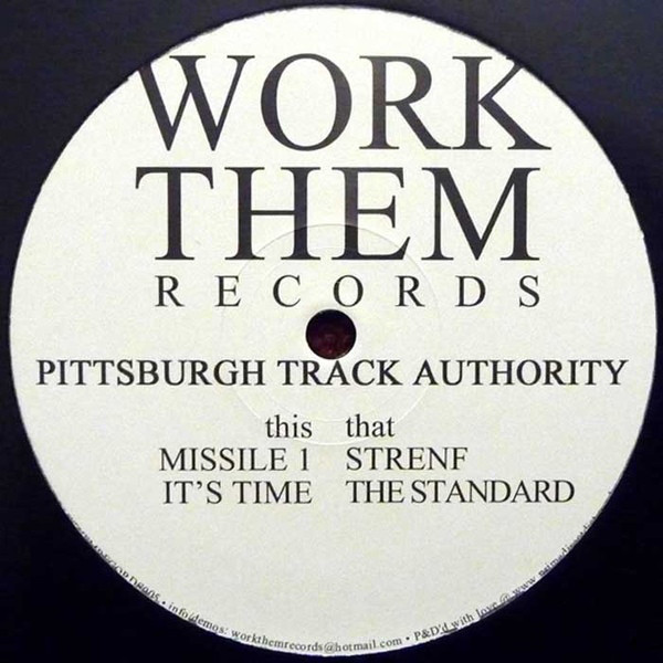 Pittsburgh Track Aut - Strenf EP - Vinyl Record 12" image 1