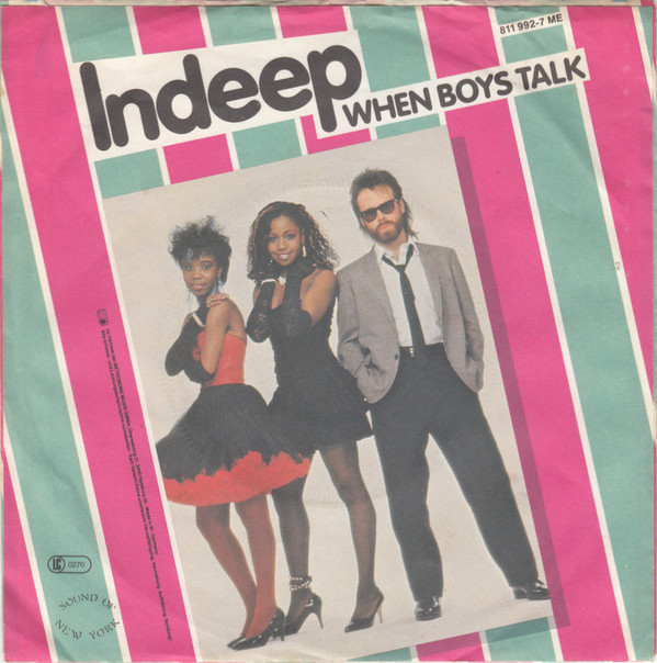 Indeep - When Boys Talk - Used Vinyl Record 7" image 1